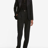 FRAME - The Peak Lapel Blazer -- Black
