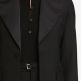 FRAME - The Peak Lapel Blazer -- Black