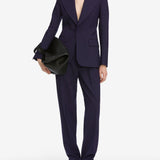 FRAME - The Peak Lapel Blazer -- Royal Purple
