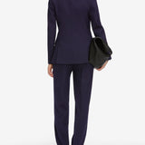 FRAME - The Peak Lapel Blazer -- Royal Purple