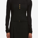 FRAME - The Mod Dress -- Black