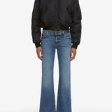 FRAME - The Nylon Bomber Jacket -- Black