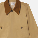 FRAME - The Mini Swing Jacket -- Khaki