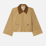 FRAME - The Mini Swing Jacket -- Khaki