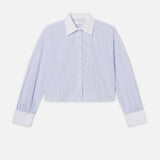 FRAME - The Charles Shirt -- Oxford Blue Multi
