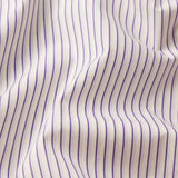 FRAME - The Striped Boy Shirt -- Aubergine Multi