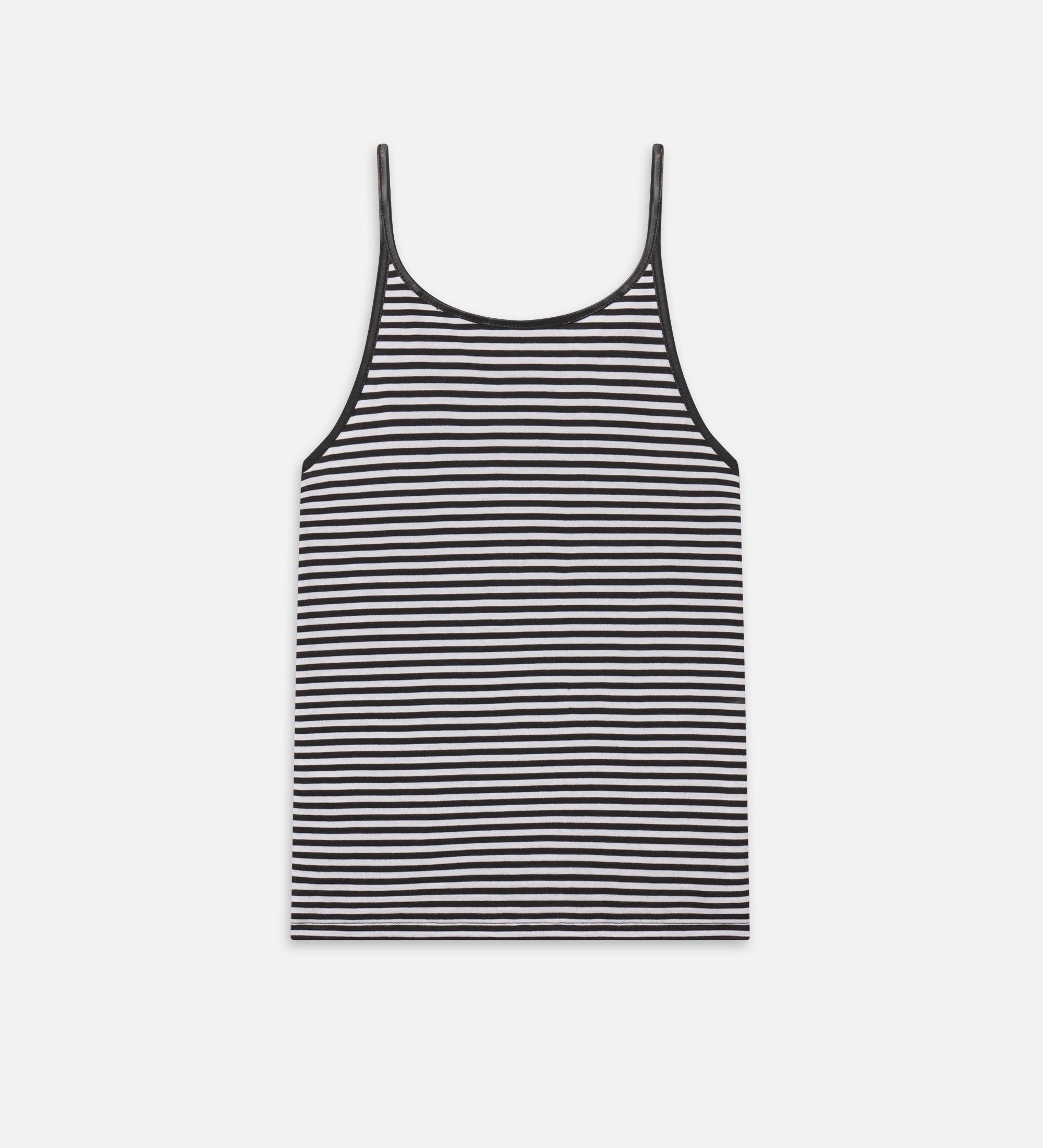 FRAME - The Leather Trim Tank