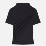 FRAME - The Short Sleeve Draped Top