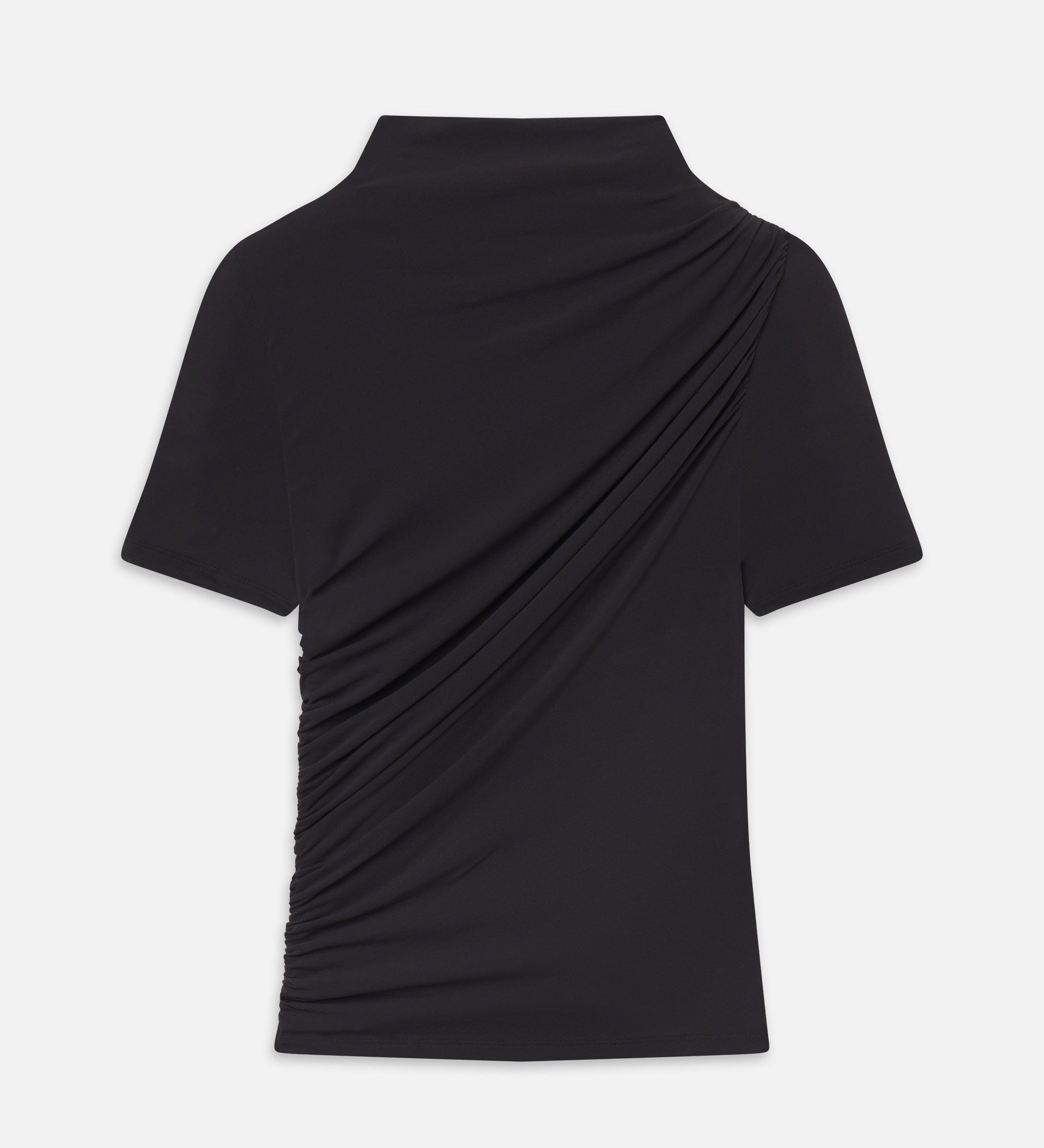 FRAME - The Short Sleeve Draped Top