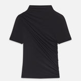 FRAME - The Short Sleeve Draped Top