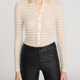 FRAME - The Bubble Stitch Shirt