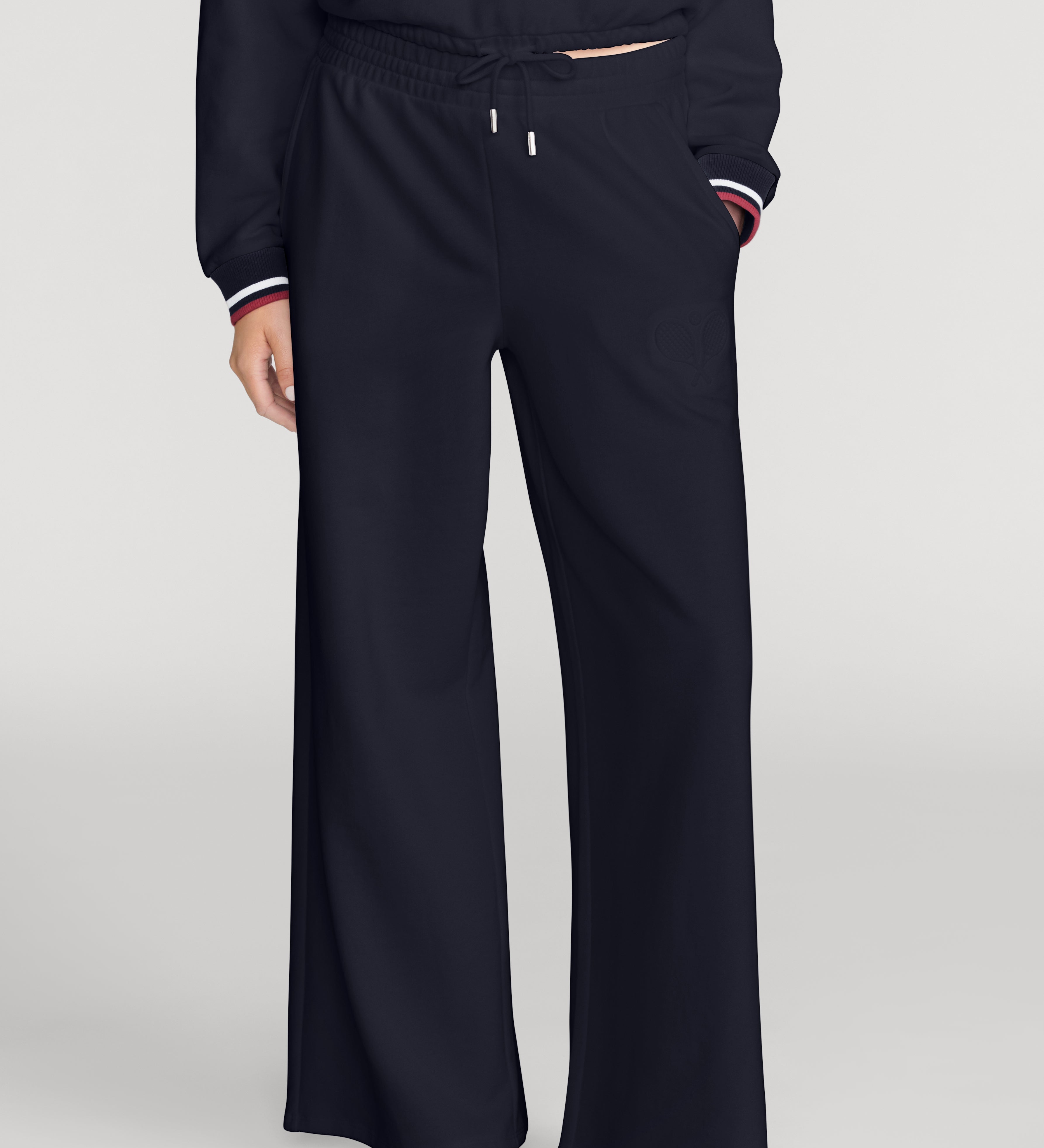 FRAME - The Tennis Wide Leg Sweatpant