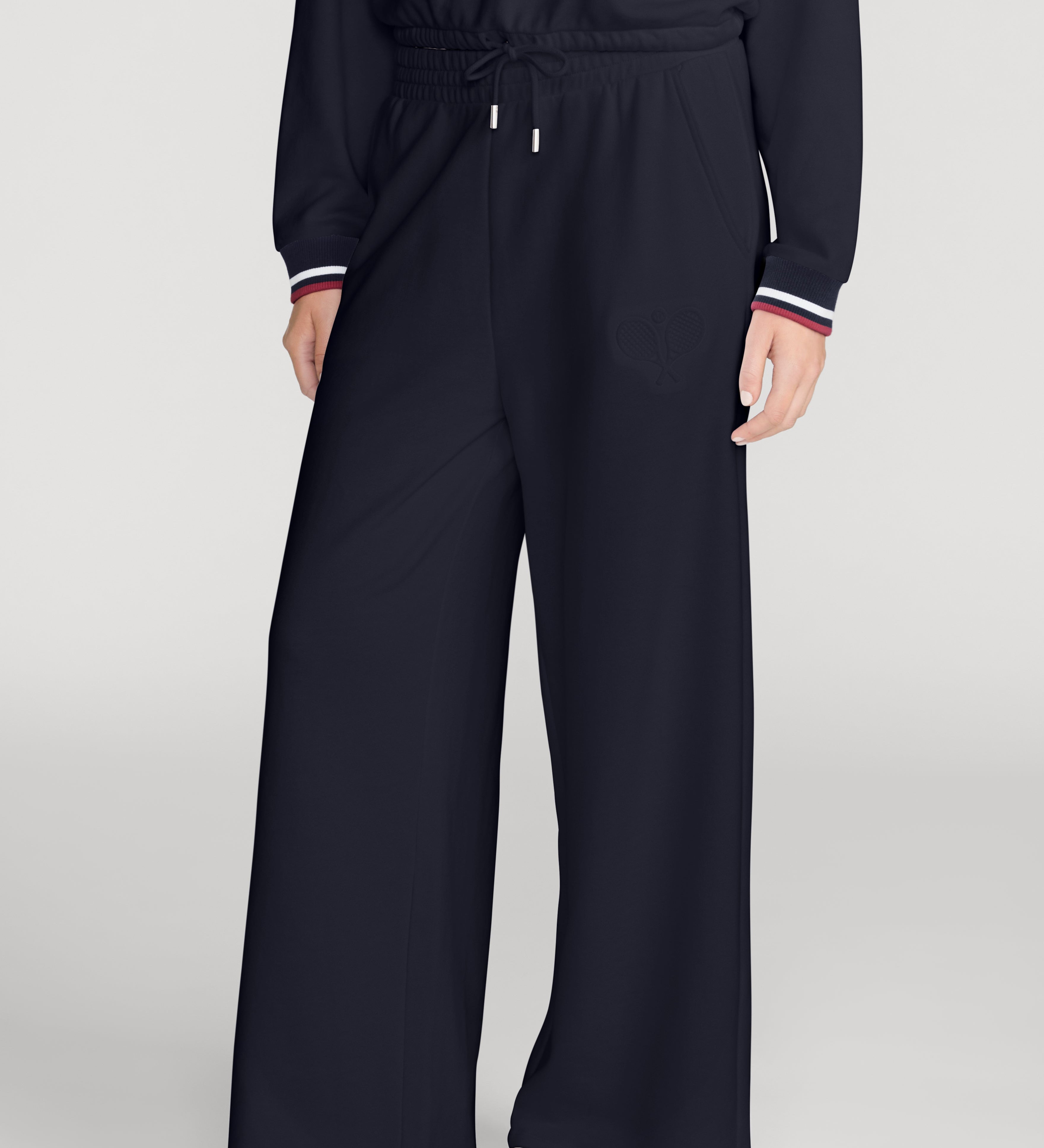 FRAME - The Tennis Wide Leg Sweatpant