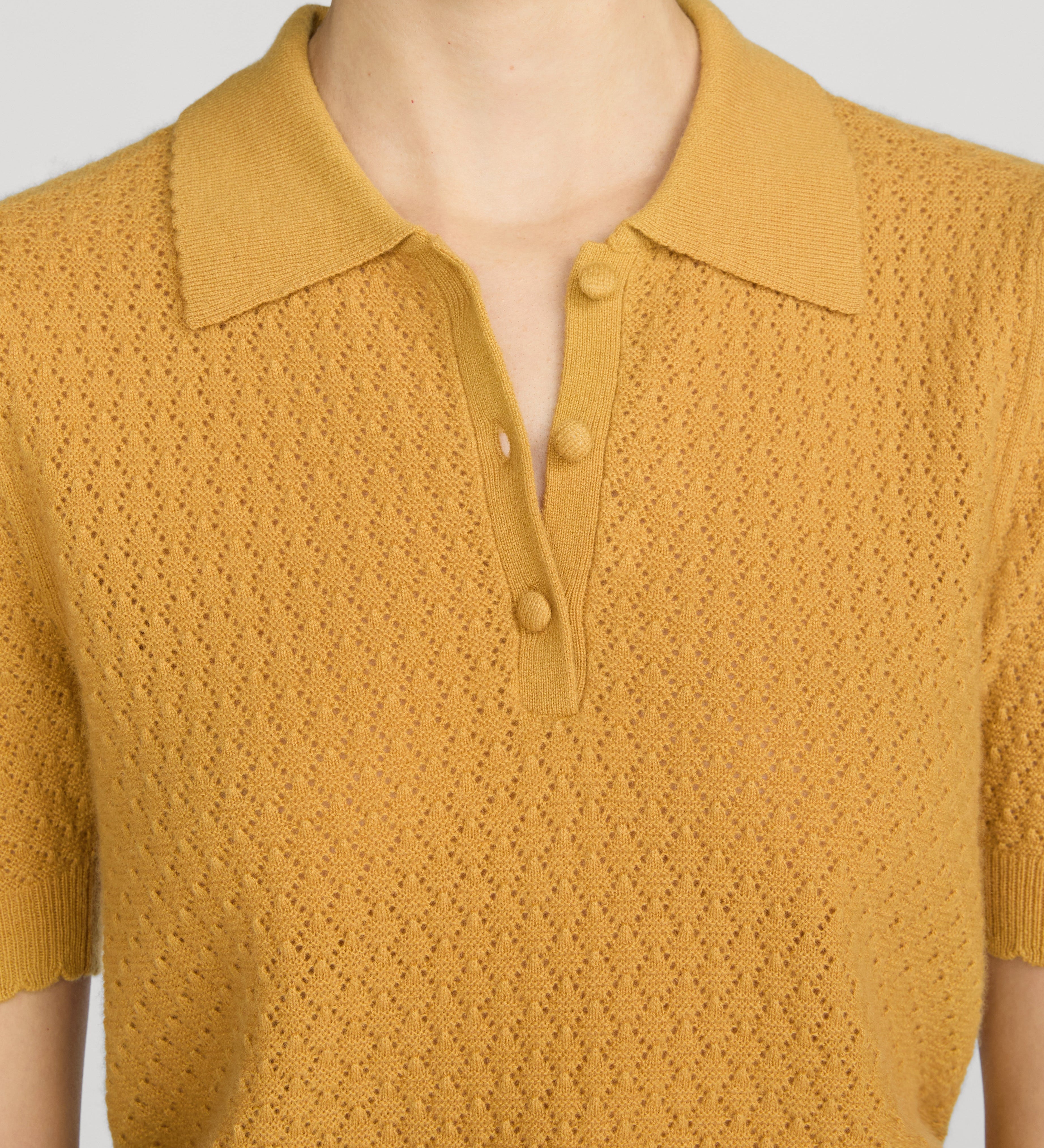 FRAME - The Honeycomb Polo