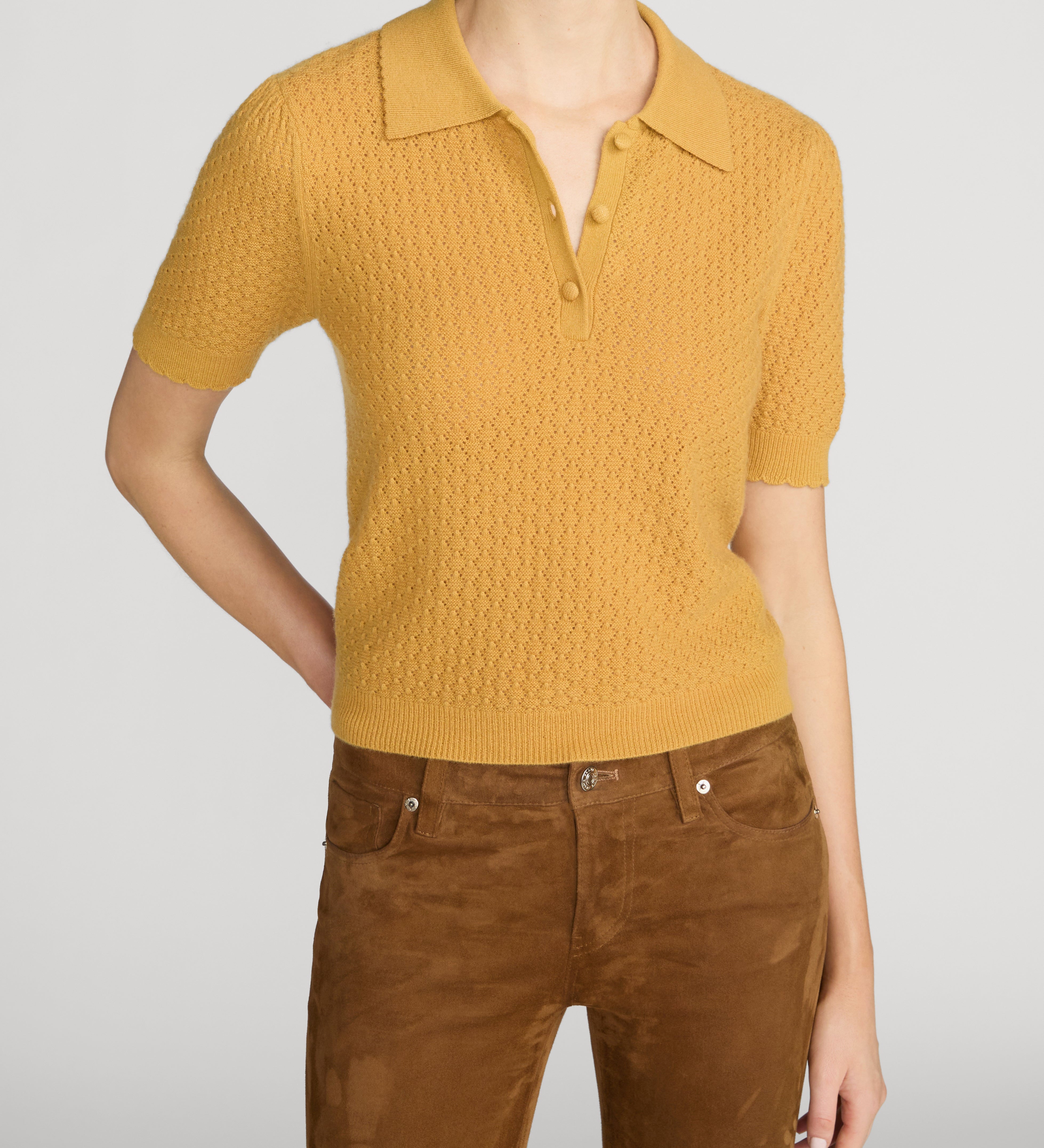 FRAME - The Honeycomb Polo