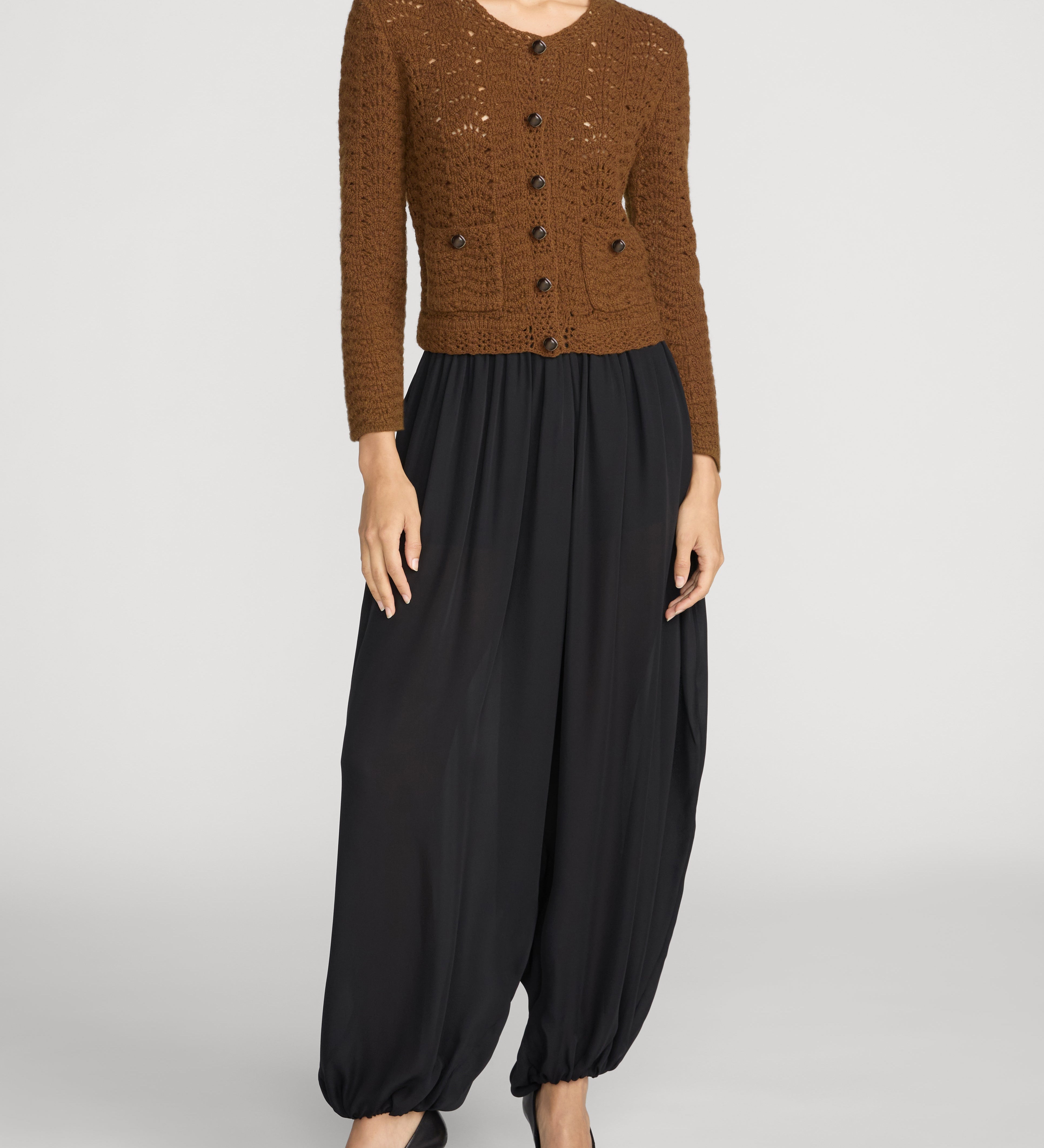 FRAME - The Chevron Knit Cardi