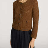 FRAME - The Chevron Knit Cardi