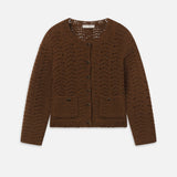 FRAME - The Chevron Knit Cardi
