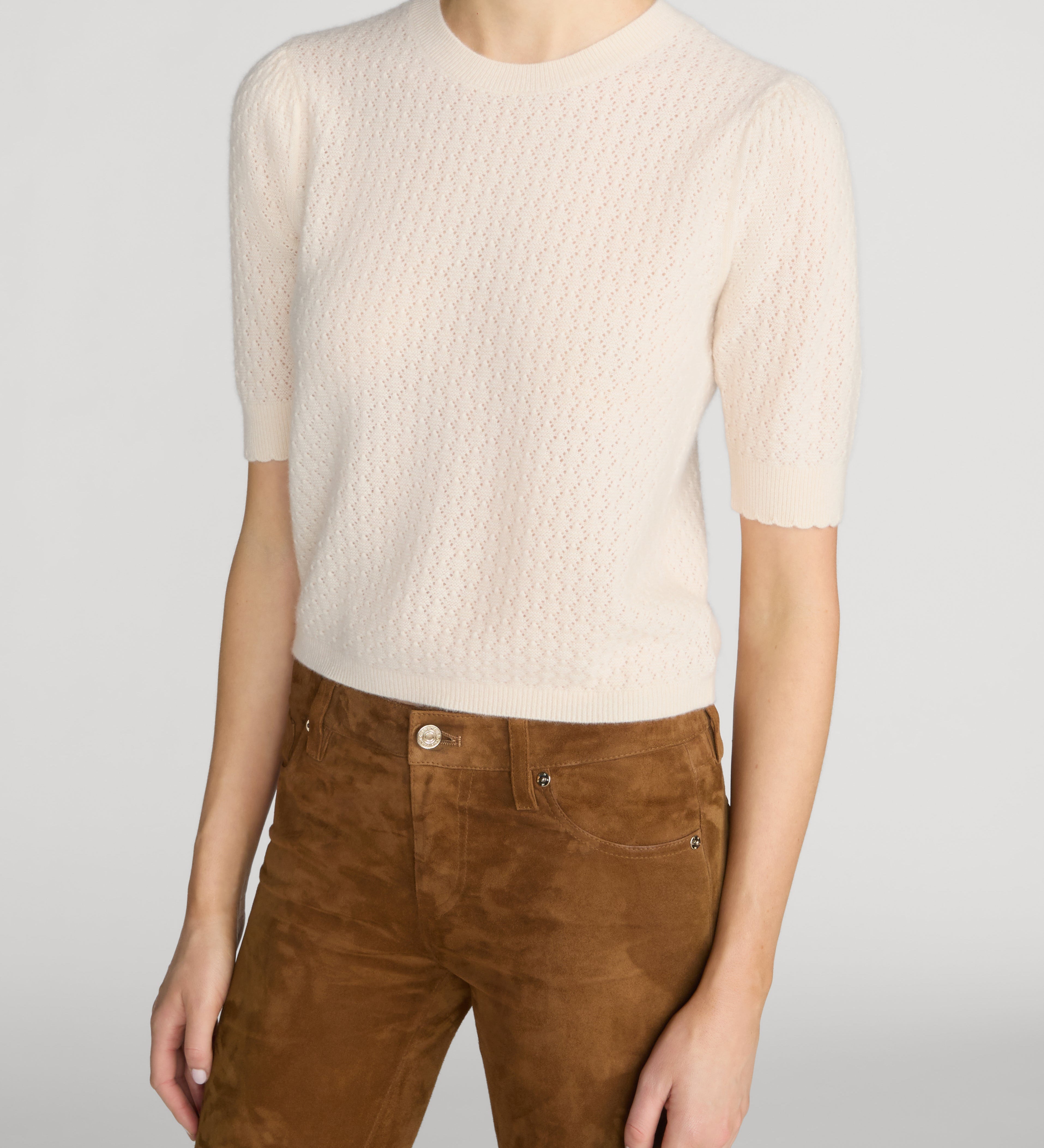 FRAME - The Gathered Honeycomb Sweater