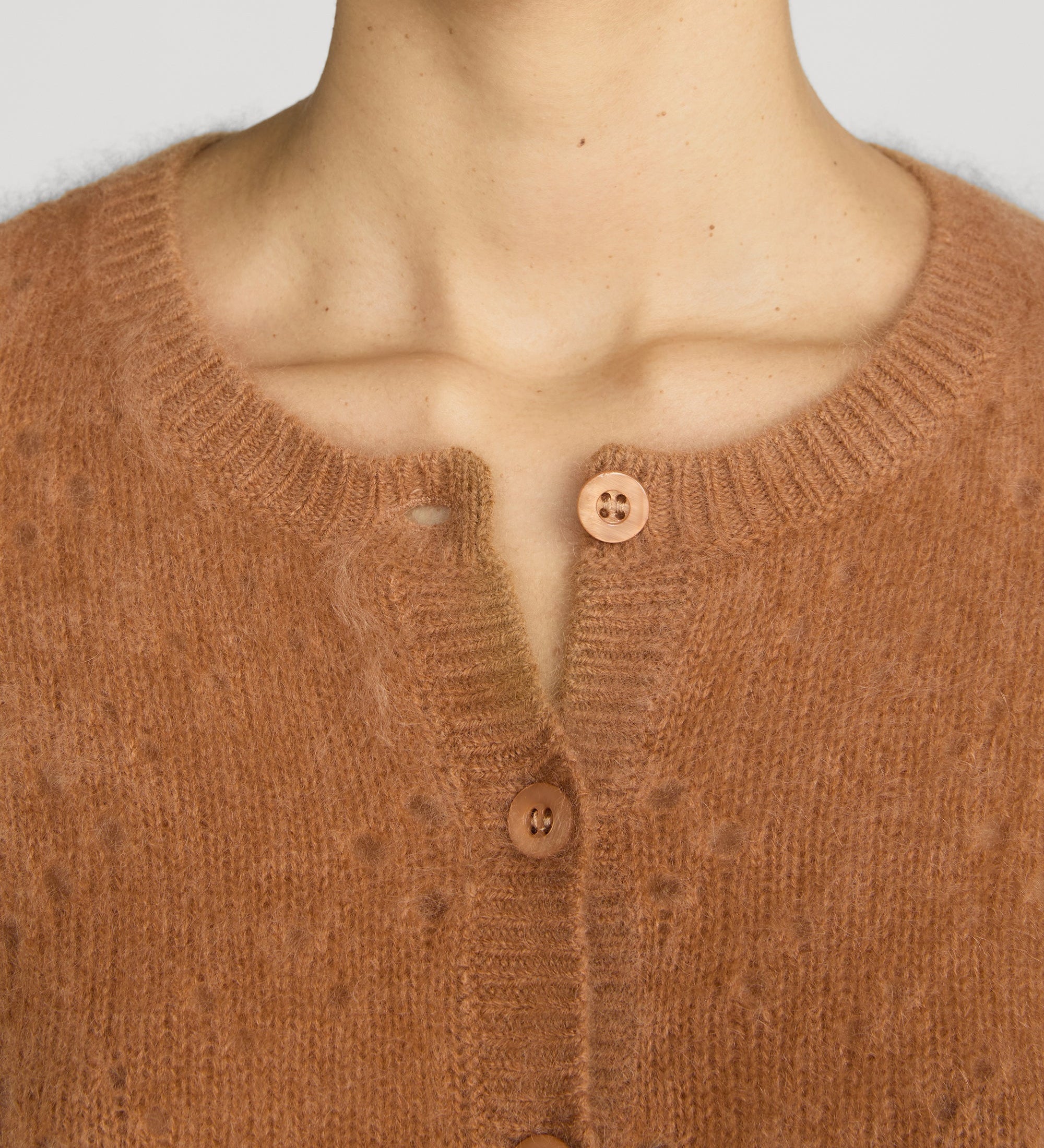 FRAME - The Cashmere Airy Teddy Cardi