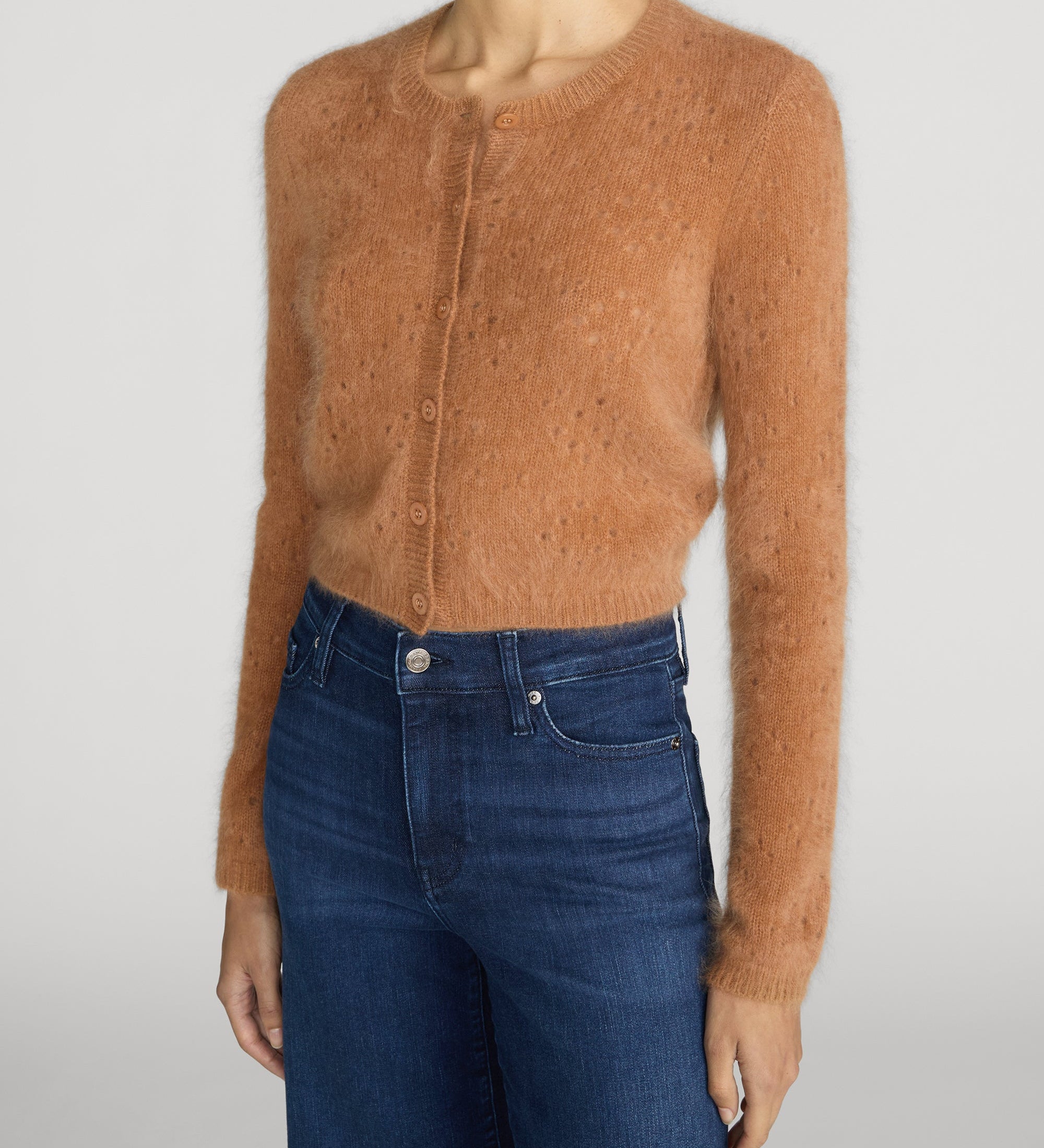 FRAME - The Cashmere Airy Teddy Cardi