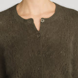 FRAME - The Cashmere Airy Teddy Cardi