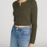 FRAME - The Cashmere Airy Teddy Cardi