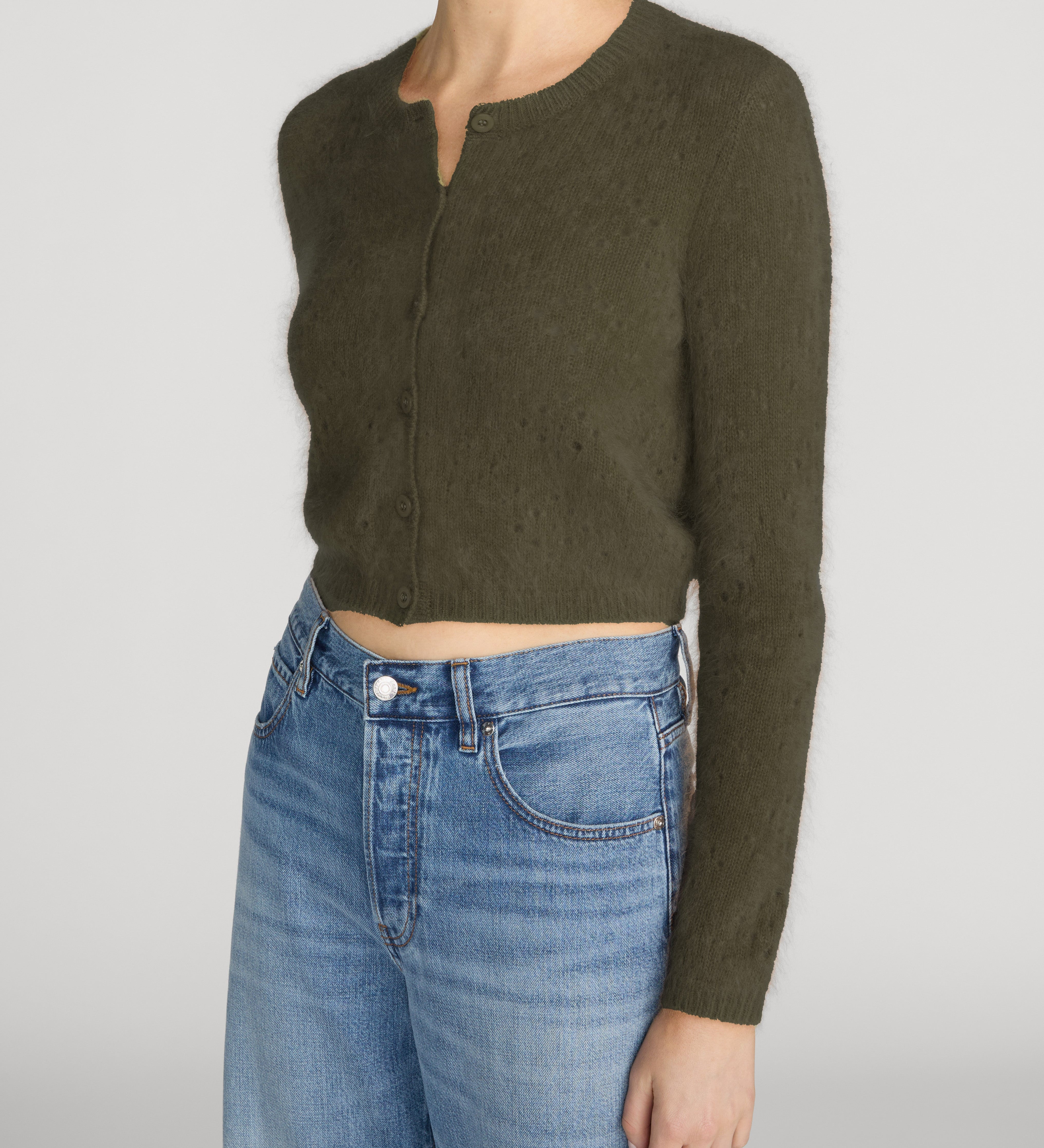 FRAME - The Cashmere Airy Teddy Cardi