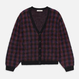 FRAME - The Brushed Houndstooth Cardi