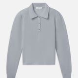 FRAME - The Long Sleeve Honeycomb Polo