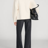 FRAME - The Cropped Jacquard Fringe Coat