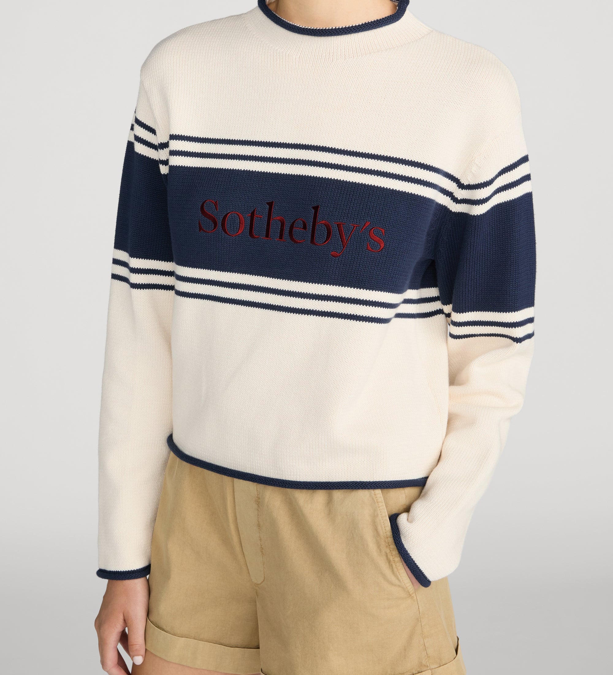 FRAME - Sotheby's Rolled Sweater