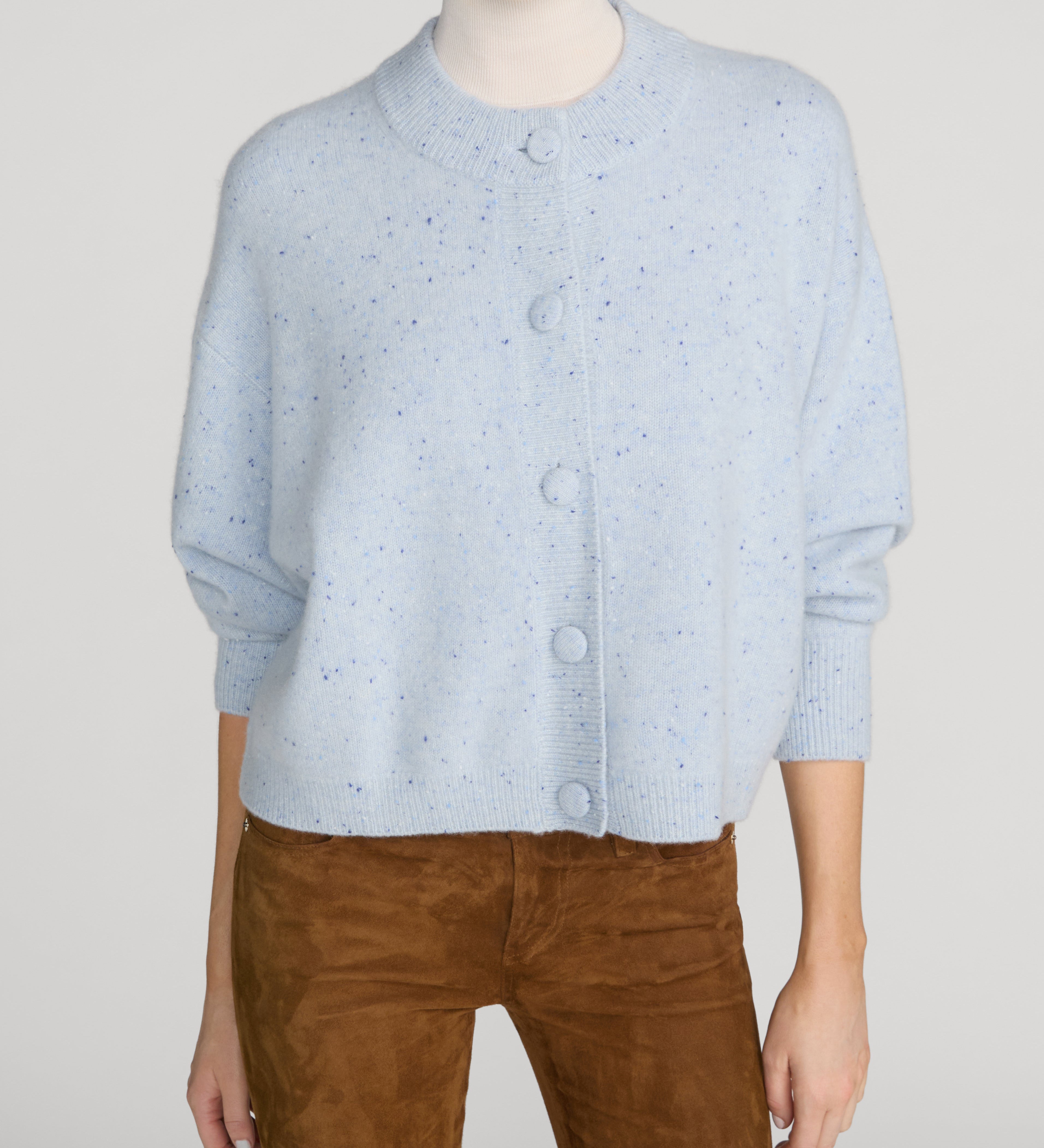 FRAME - The Lightweight Fleck Cardi