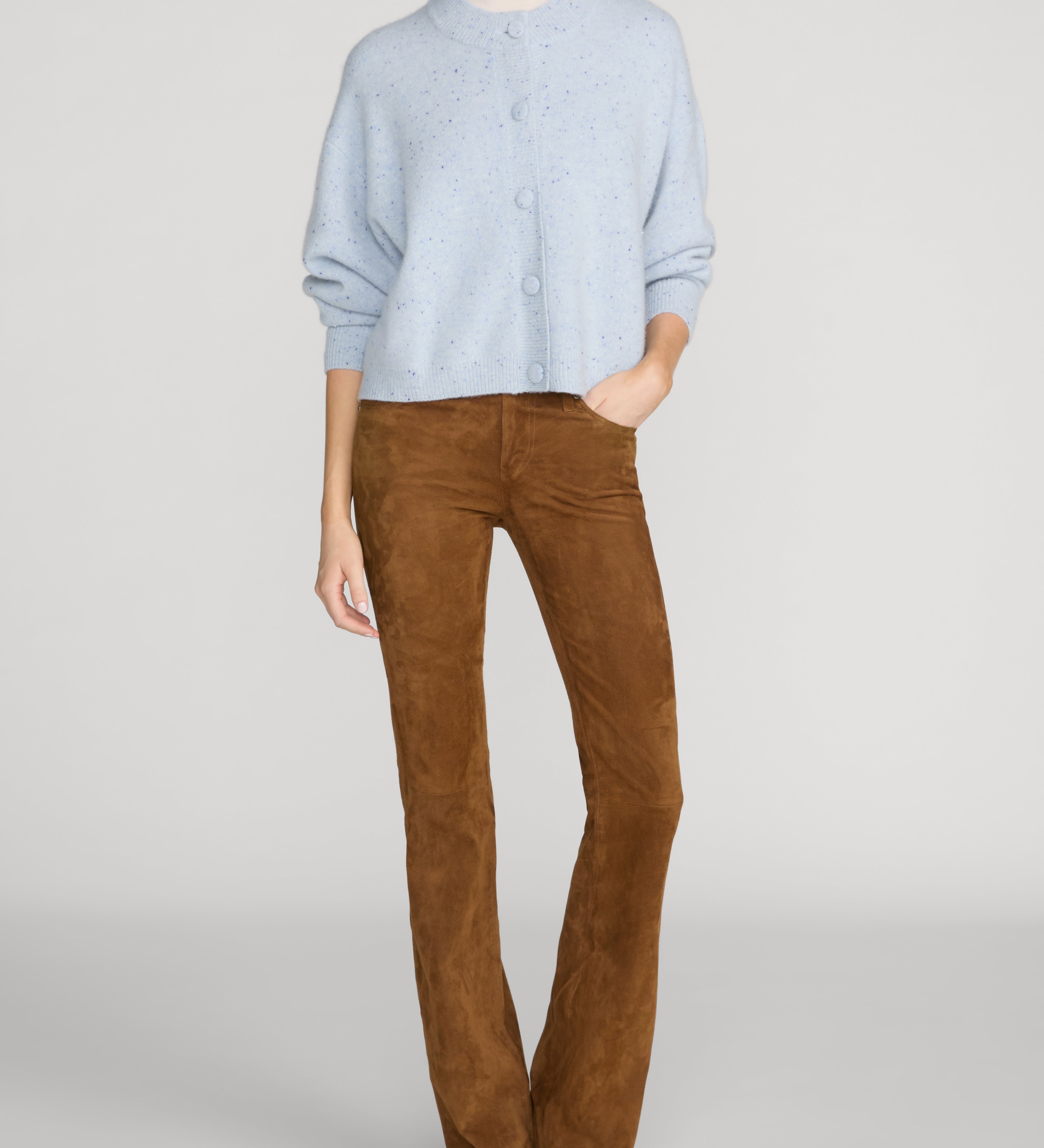 FRAME - The Lightweight Fleck Cardi