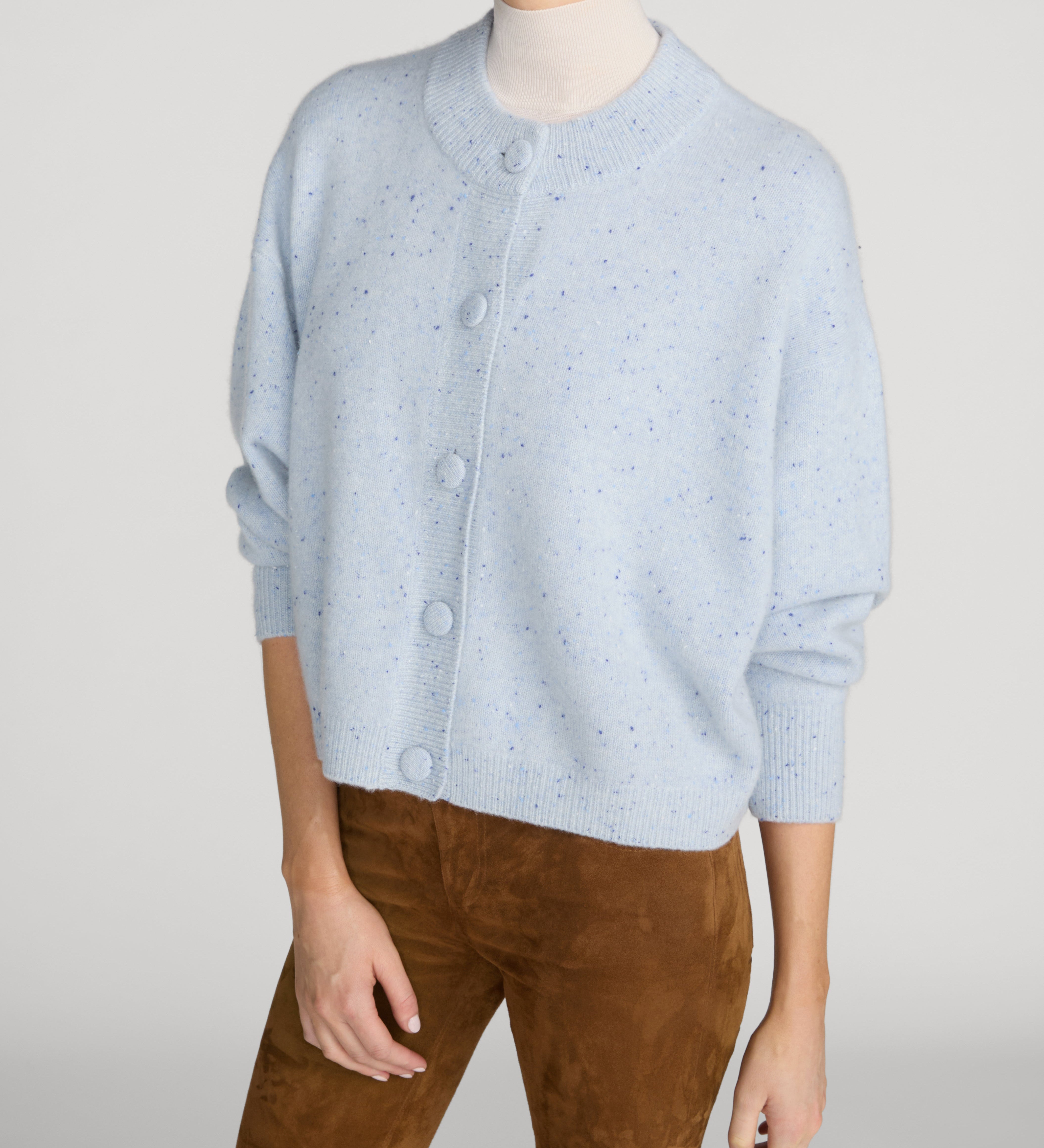FRAME - The Lightweight Fleck Cardi