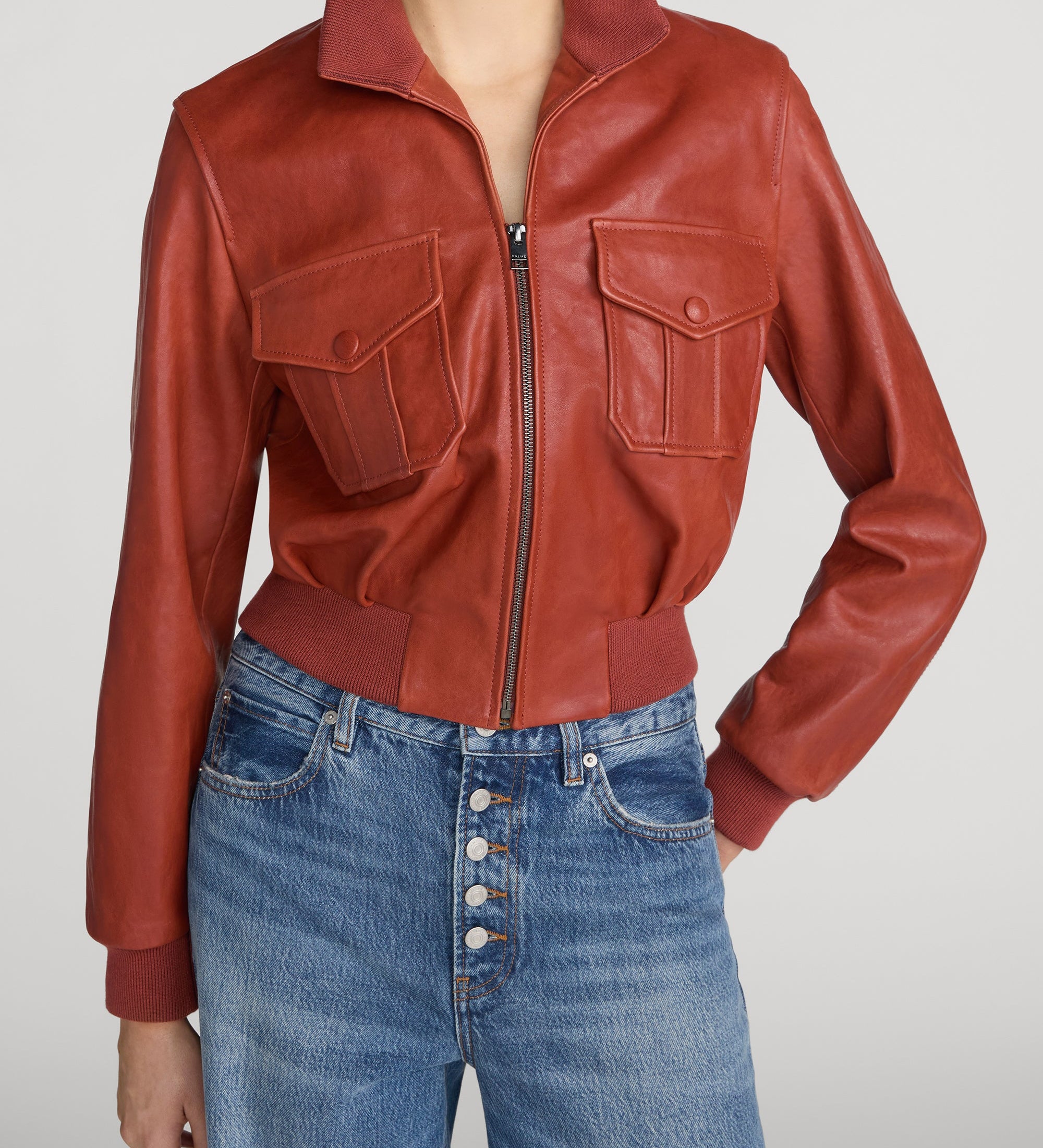 FRAME - The Leather Ace Jacket