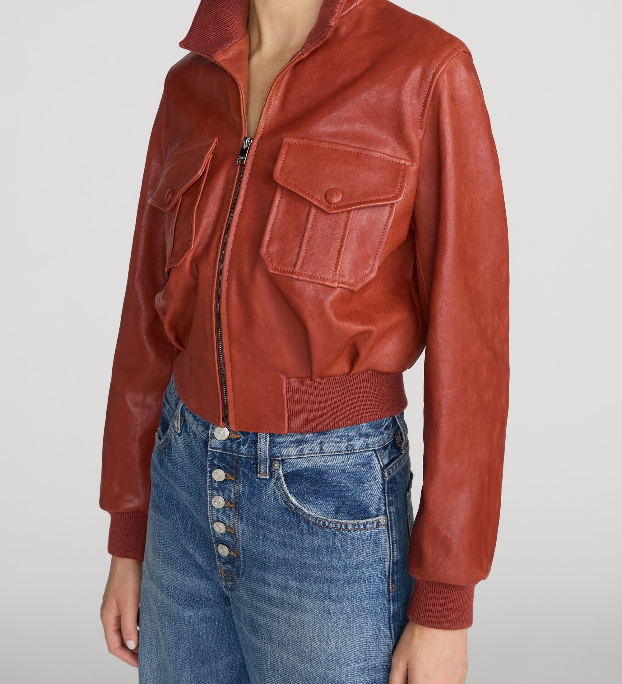 FRAME - The Leather Ace Jacket