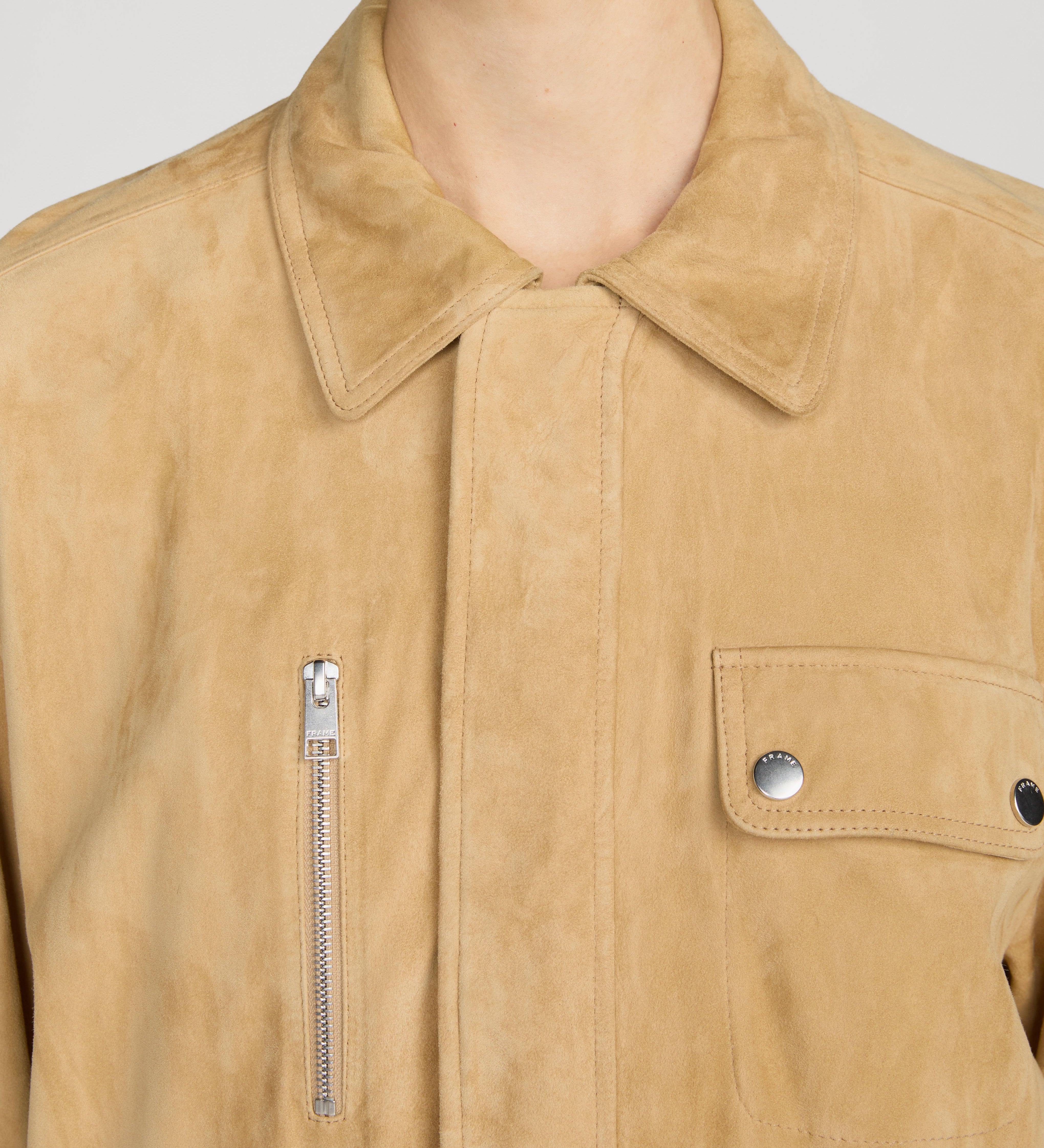 FRAME - The Suede Safari Jacket
