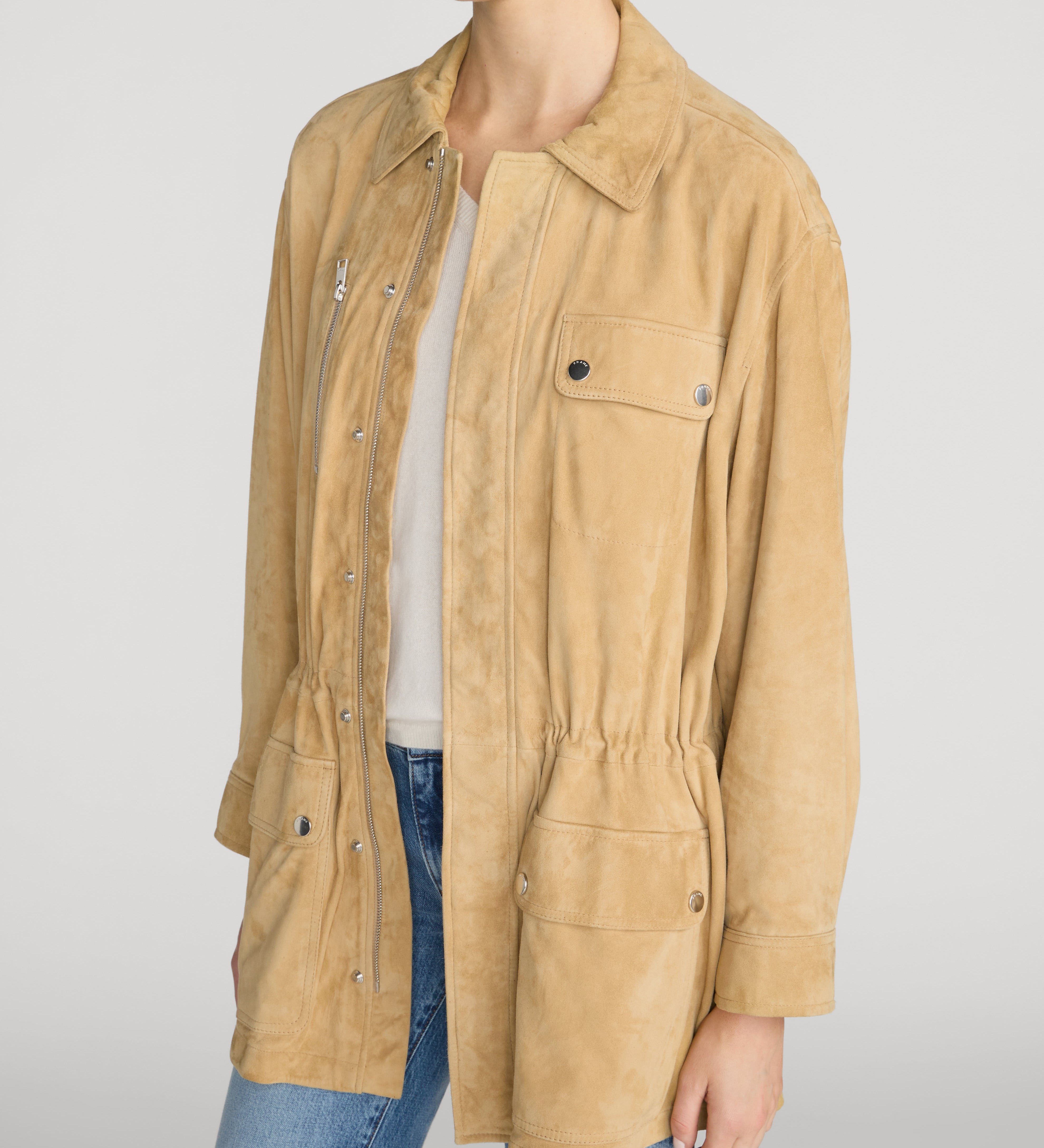 FRAME - The Suede Safari Jacket