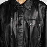 FRAME - The Paper Leather Safari Jacket