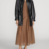 FRAME - The Paper Leather Safari Jacket