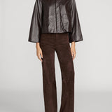 FRAME - The Paper Leather Swing Jacket