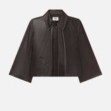 FRAME - The Paper Leather Swing Jacket