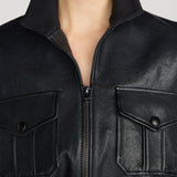 FRAME - The Leather Ace Jacket