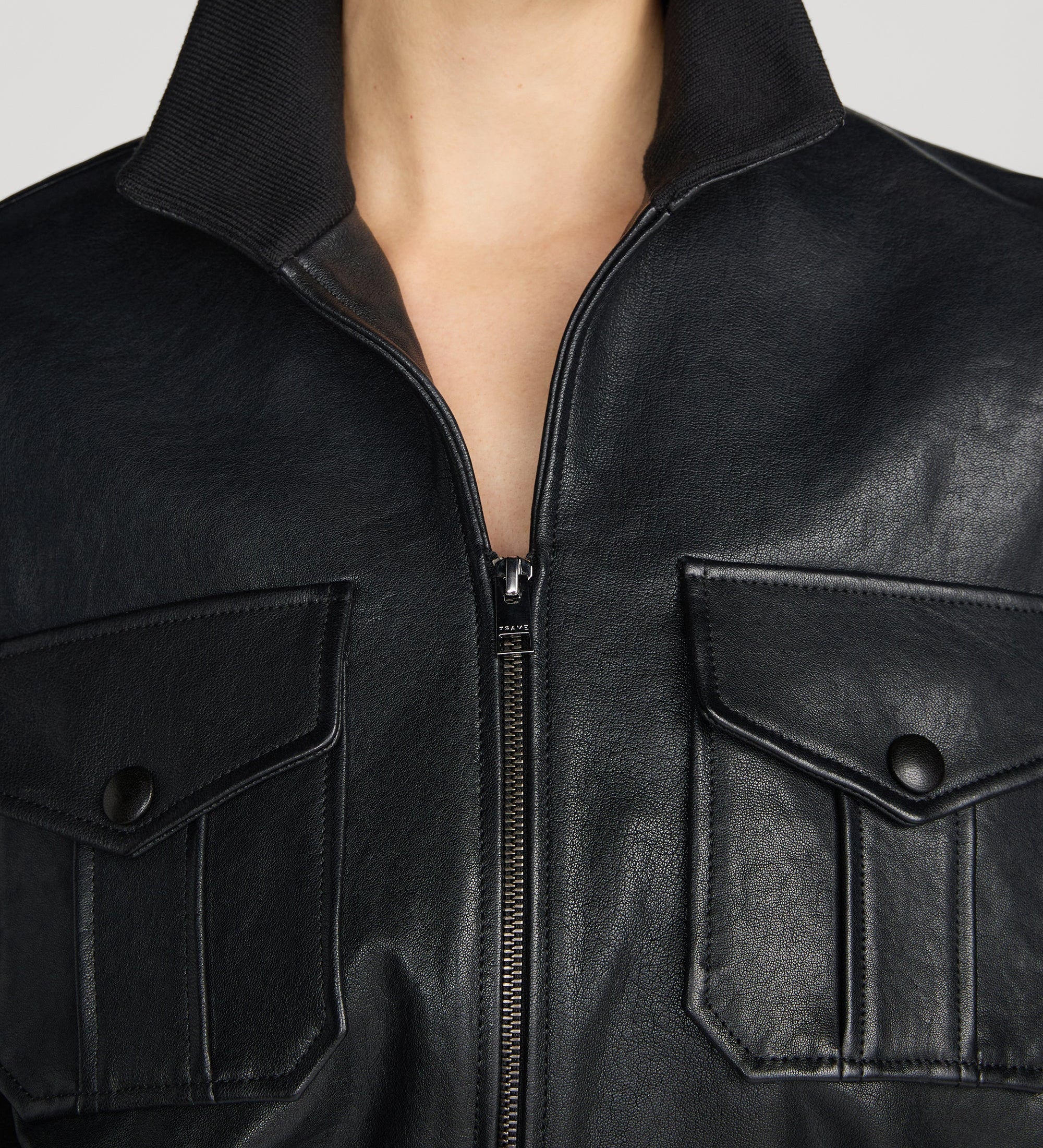 FRAME - The Leather Ace Jacket