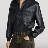FRAME - The Leather Ace Jacket