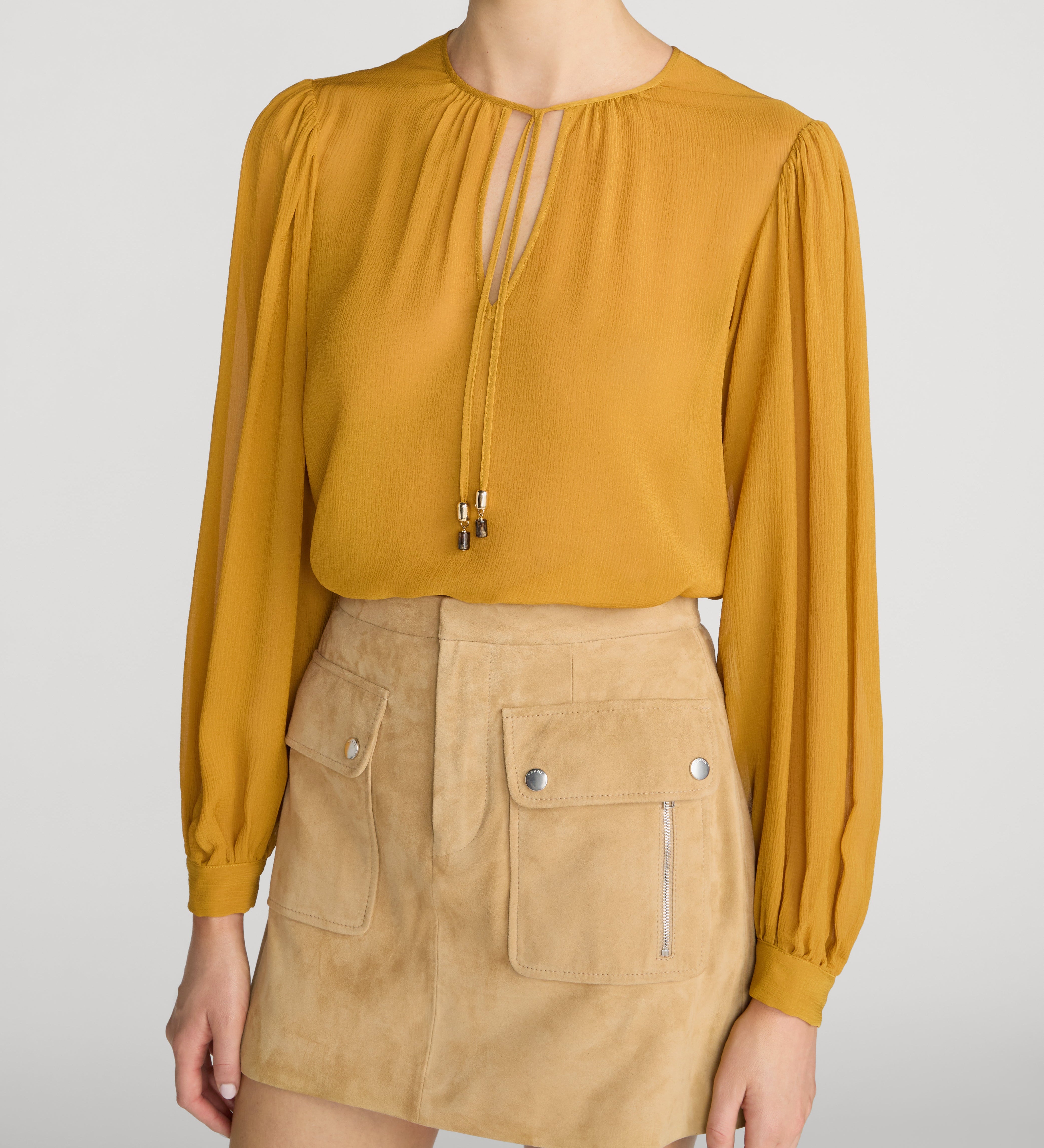 FRAME - The Silk Amulet Blouse