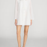 FRAME - The Eyelet Tuxedo Dress