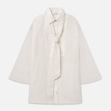 FRAME - The Eyelet Tuxedo Dress