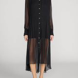 FRAME - The Whisper Pleat Dress